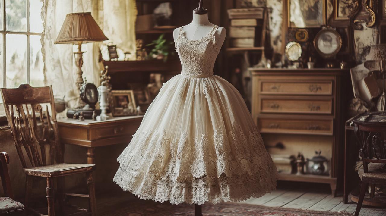 Enagua Vintage de Tul: 5 Formas de Crear el Volumen Perfecto para tu Falda Estilo Años 50